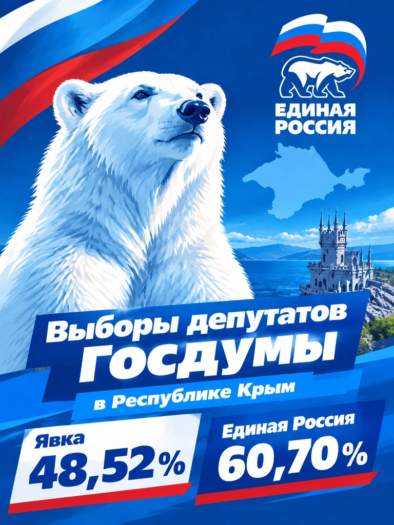 ✅ В Крыму подвели итоги голосования