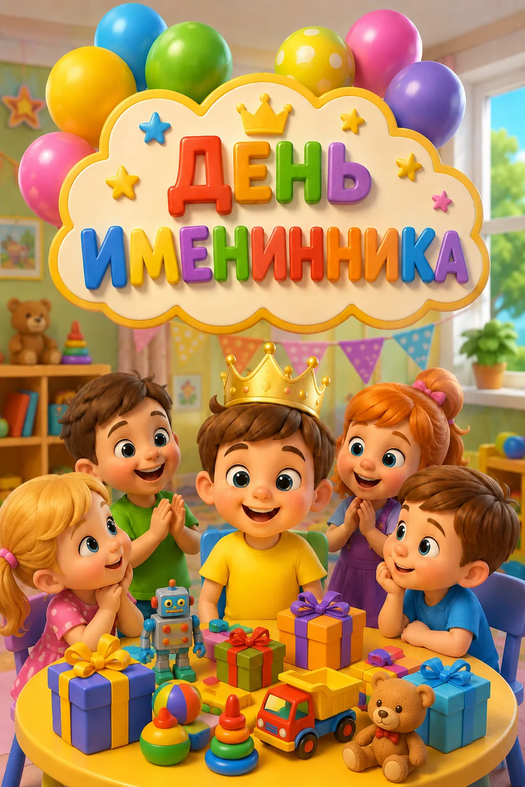 Что может быть лучше весёлого праздника  проведённого в кругу друзей! 
"День именинника", который пр