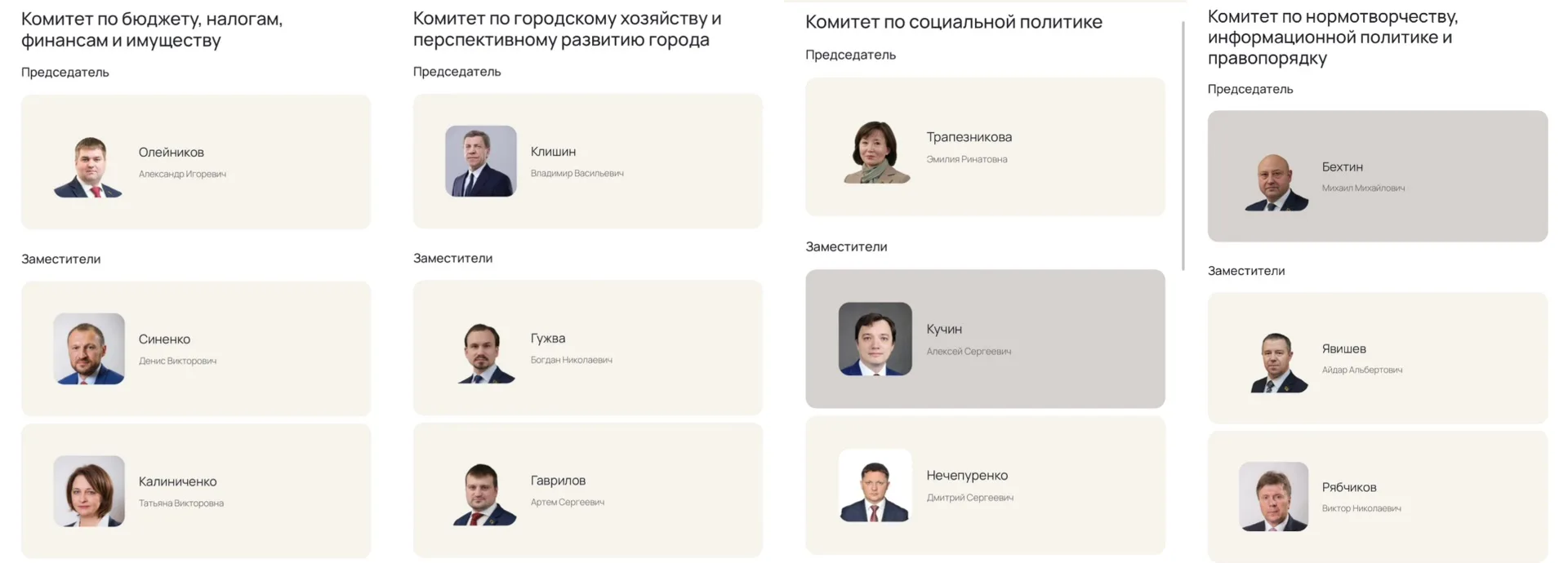 Интрига есть – и одновременно её нет: кто возглавит постоянные комитеты Думы Сургута 8-...