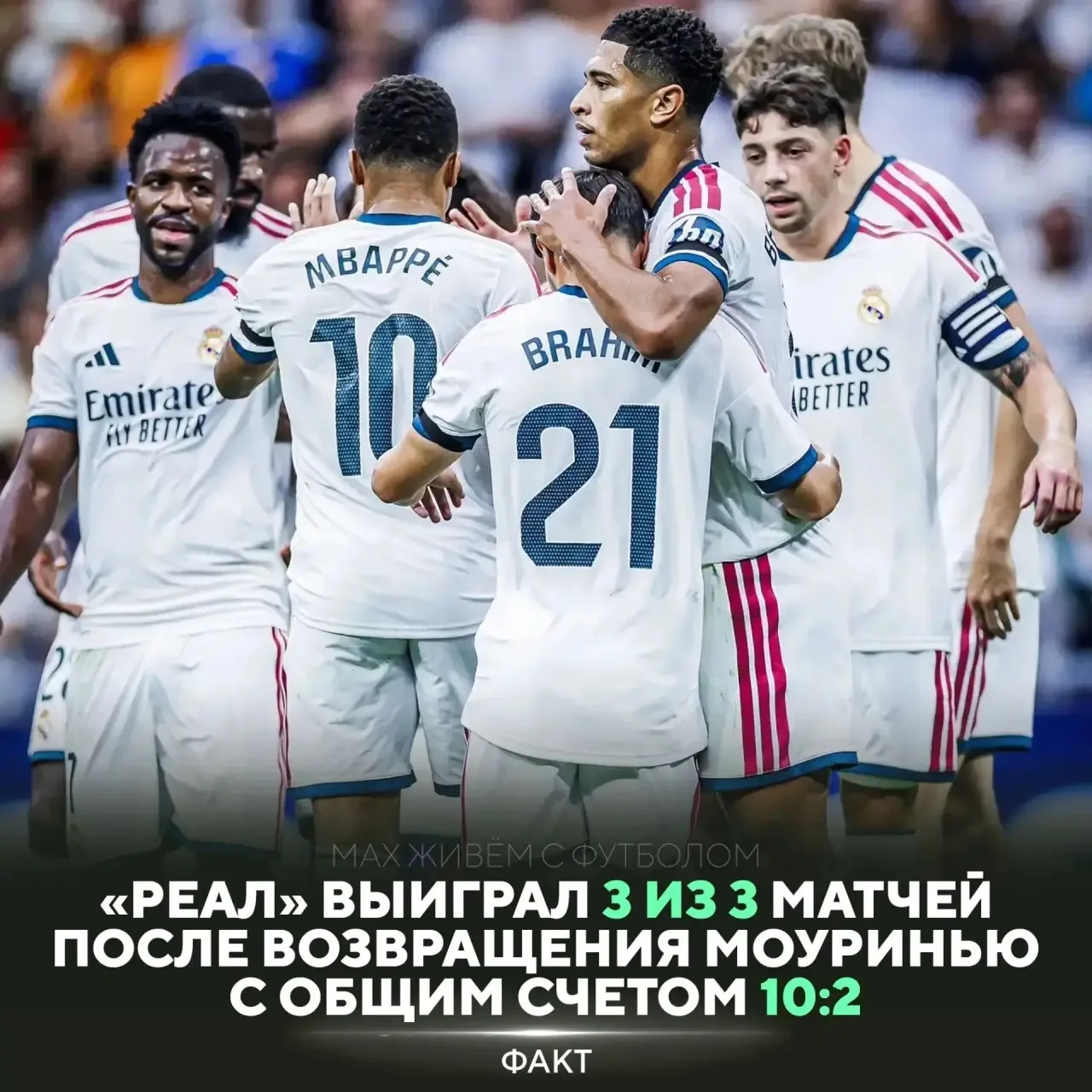 ⚡ «Реал» добился максимального результата в первых трех матчах под руководством Жозе Мо...