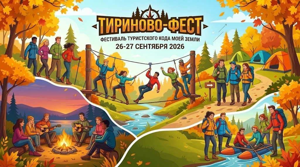 Готовы к новому приключению? Встречаемся на «ТИРИНОВО-ФЕСТ»! 🏕️🌲