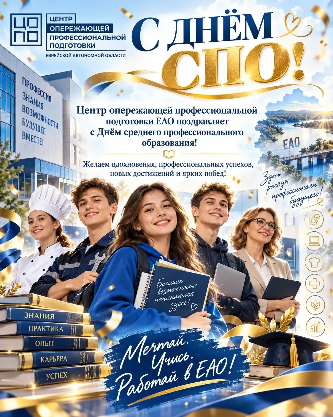 🎓 С Днём среднего профессионального образования!