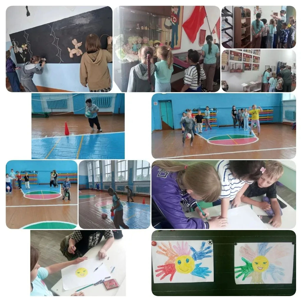 ☀️ Сегодня в лагере был просто невероятный день! 🔥

Сначала мы устроили весёлые старты — бегали, пр