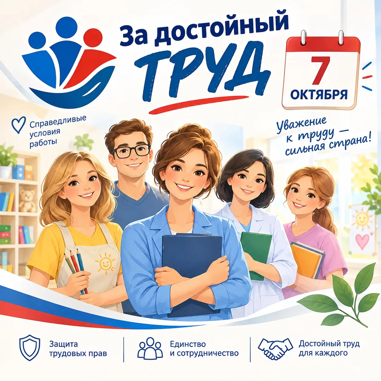 💪🏻ЗА ДОСТОЙНЫЙ ТРУД!💪🏻