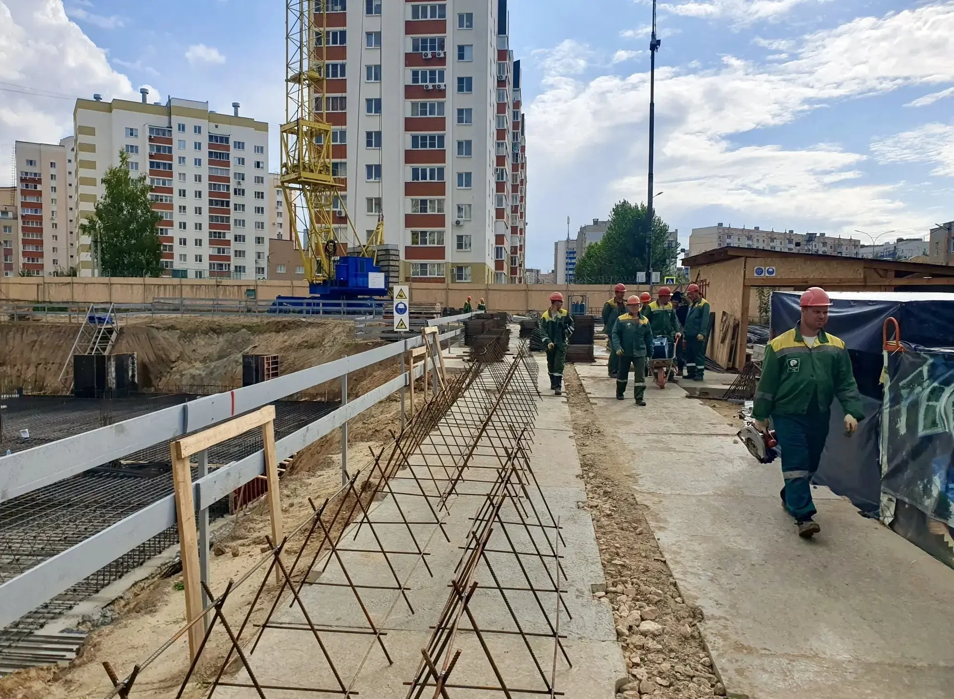 Строительство детской поликлиники в Рязани проверили власти