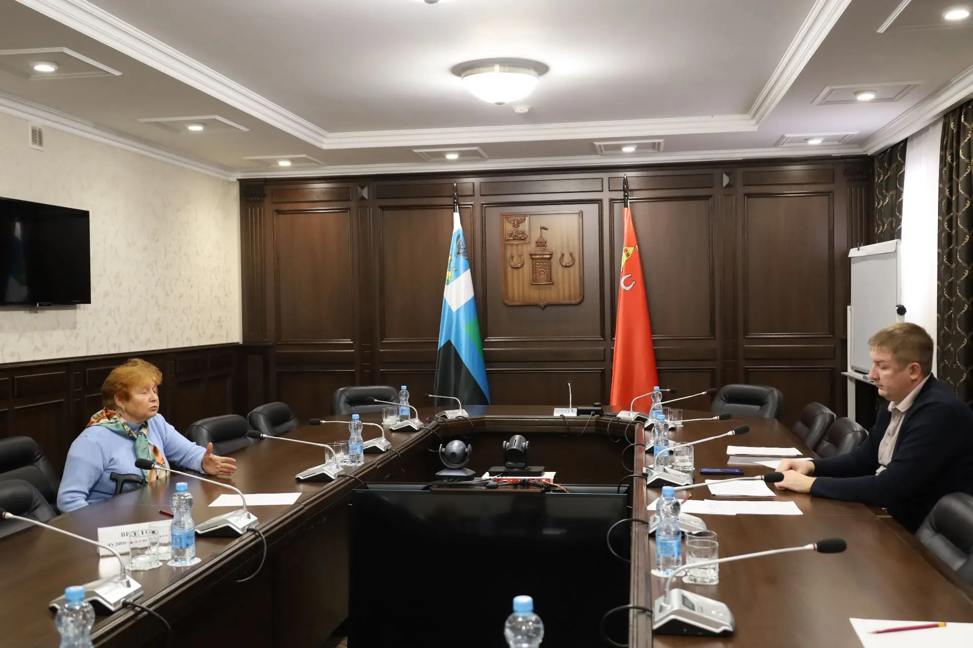 Сегодня провёл личный приём жителей.
