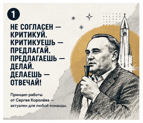 Сделал впервые формат графических карточек в которых, где разобрал принцип Сергея Колёва «Не согласе
