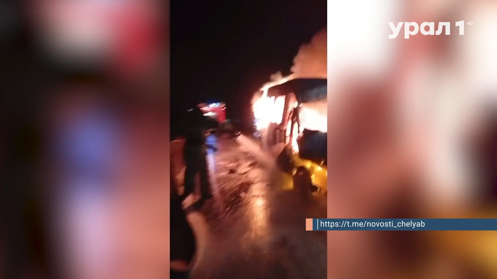 🔥🚐 ВЗРЫВ ГАЗОВЫХ БАЛЛОНОВ НА ТРАССЕ