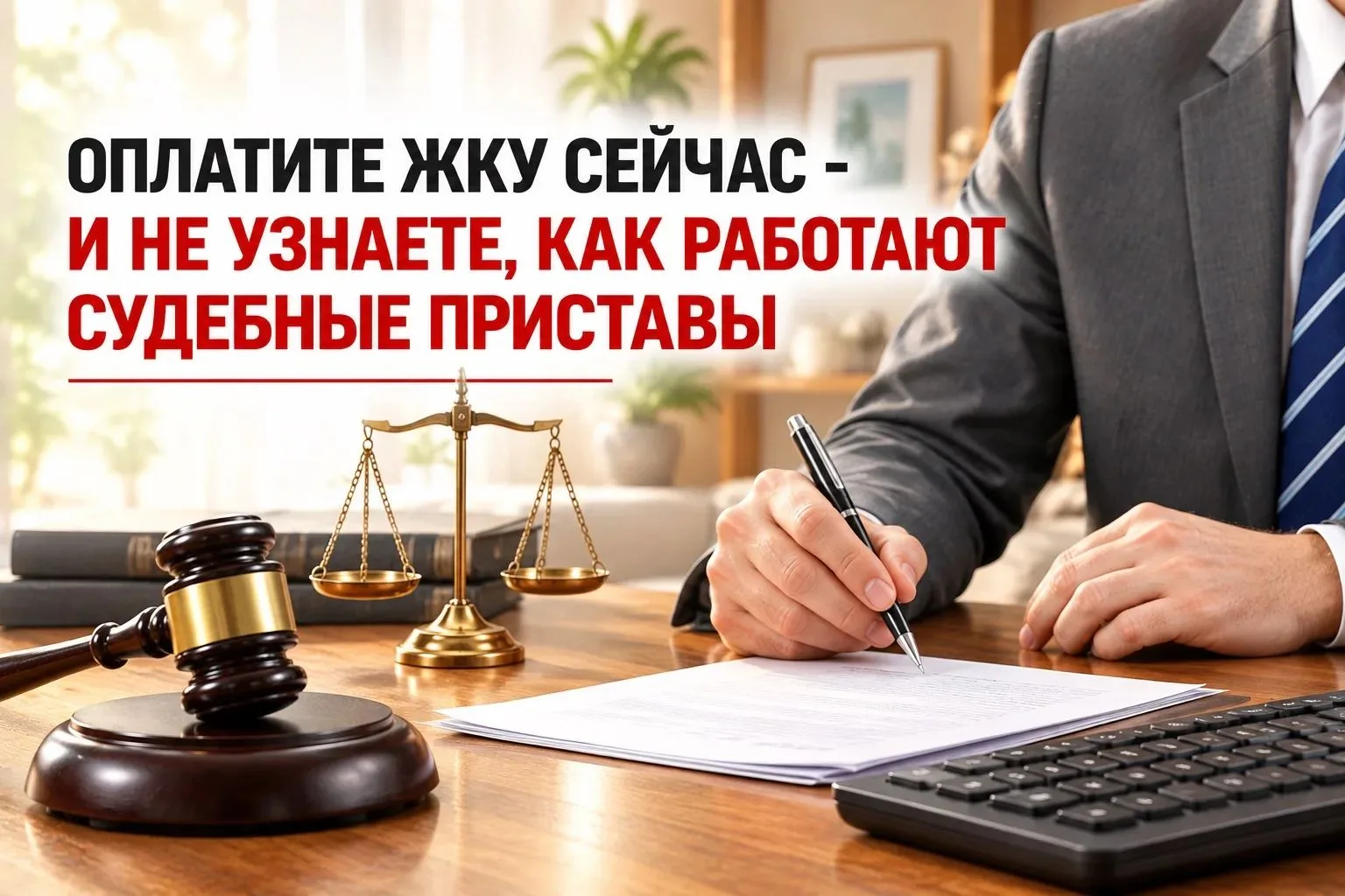 "Оплатите ЖКУ сейчас - и не узнаете, как работают судебные приставы"