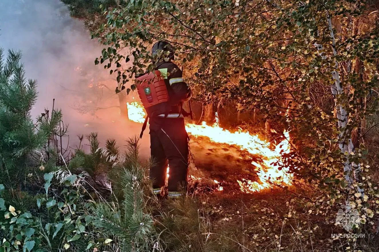 Южный Урал в зоне высокой пожарной опасности