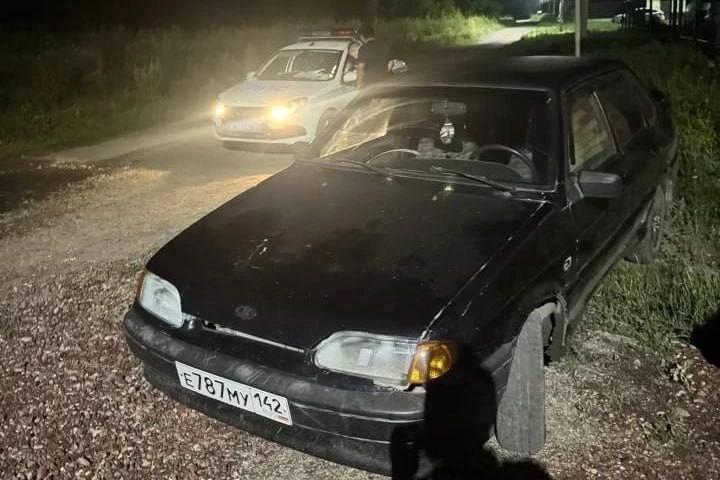 В Новокузнецком округе поймали пьяного 16-летнего водителя, проигнорировавшего требован...
