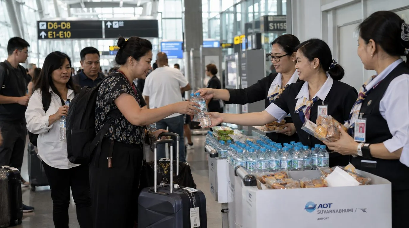 Узкое горлышко Суварнабхуми: Thai Airways отменила 75 рейсов, в транзитной зоне застрял...