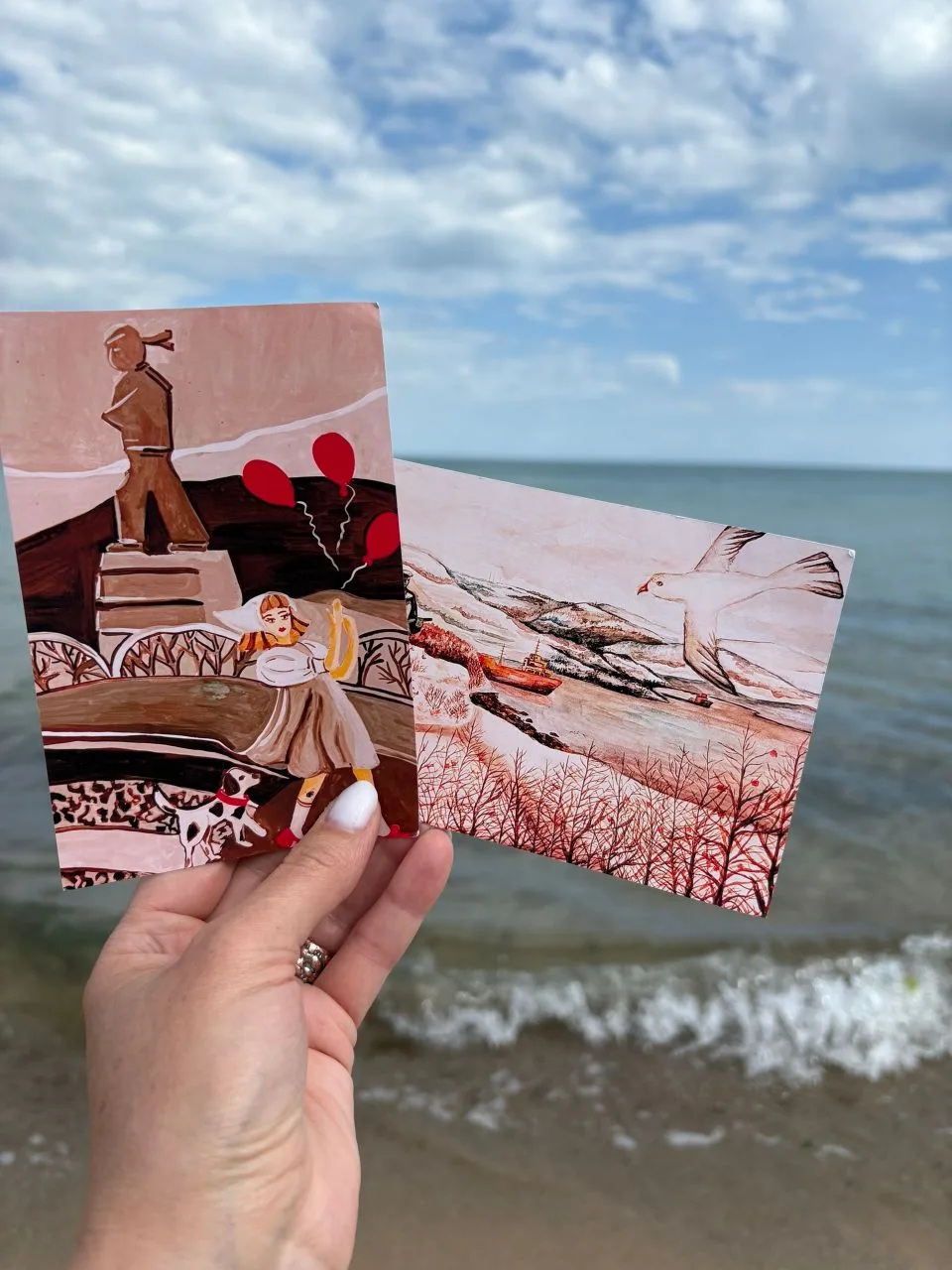 💌Теплые приветы из Североморска доставлены адресатам в Гатчине, Севастополе, Евпатории и Минеральных