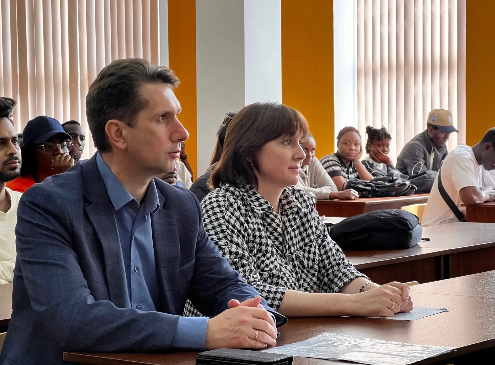 🌎 Встреча слушателей подготовительного отделения для иностранных граждан в Воронежском ГАУ  Сегодня 