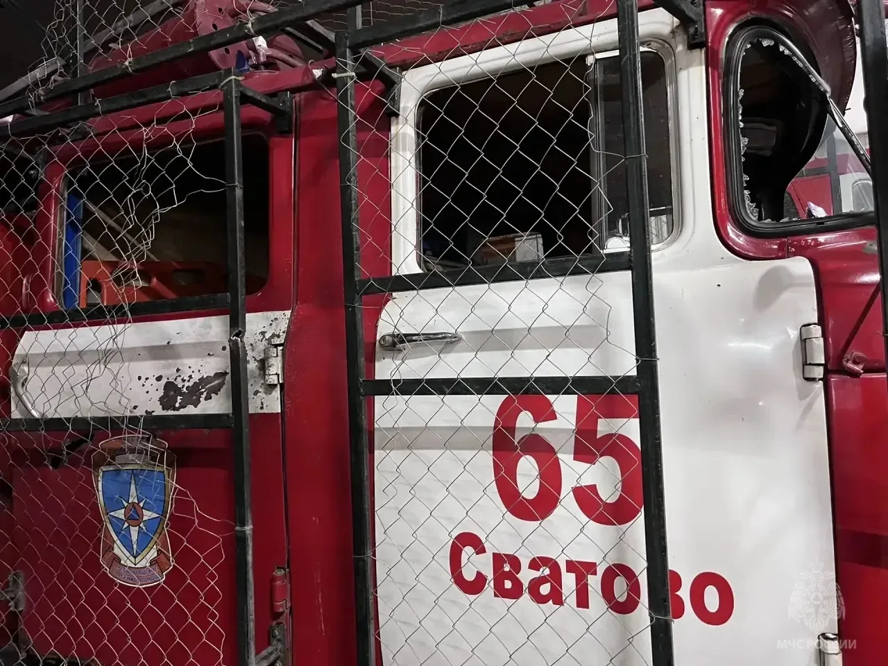 ❗❗❗Спасатели МЧС России подверглись атаке БПЛА в Сватово