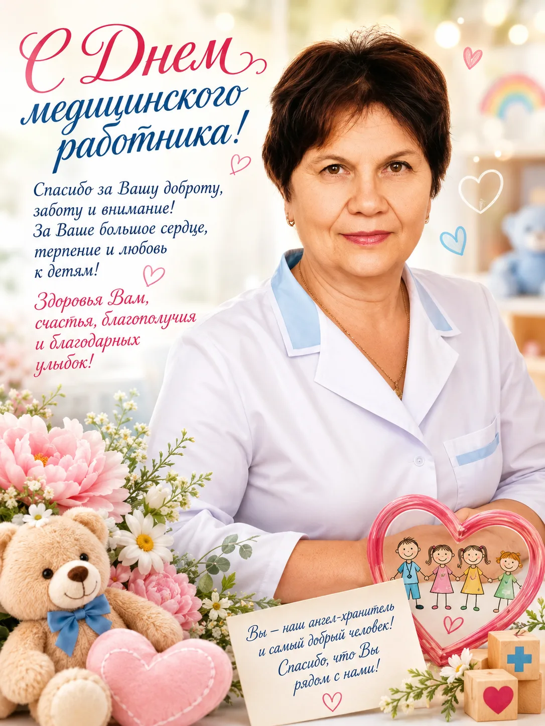 РУБРИКА - 👩‍⚕️НАШИ ПРАЗДНИКИ 👩‍⚕️

В это воскресенье отмечается День медицинского работника — праз