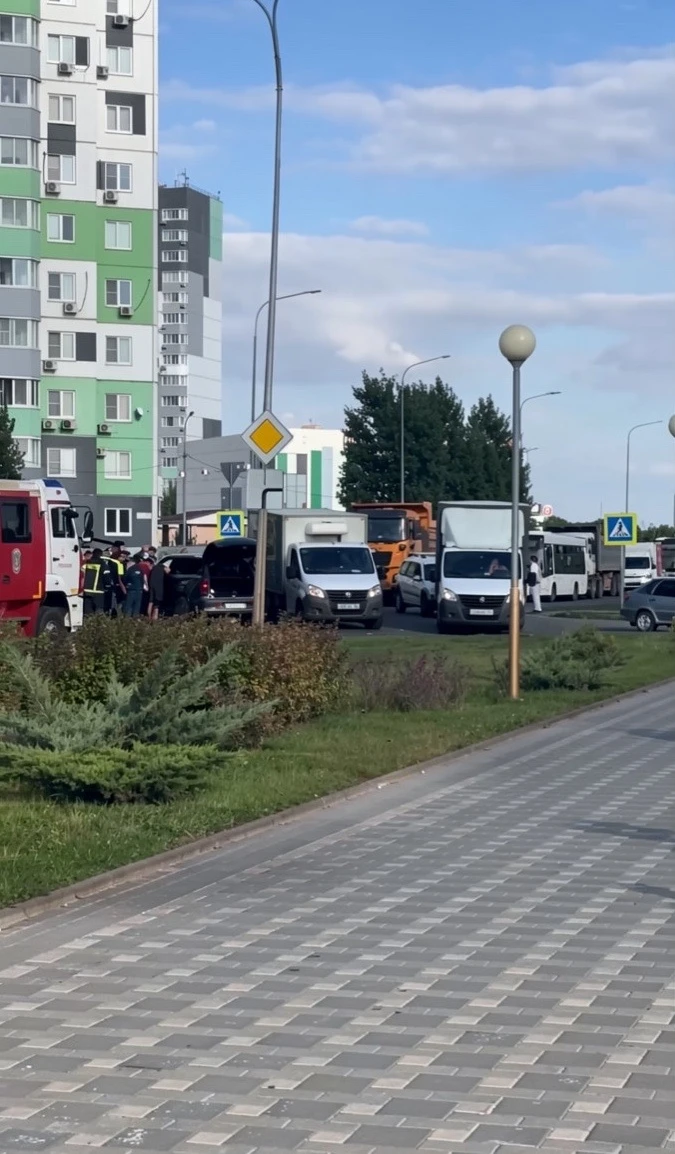В Плодородном ДТП сковало трафик.