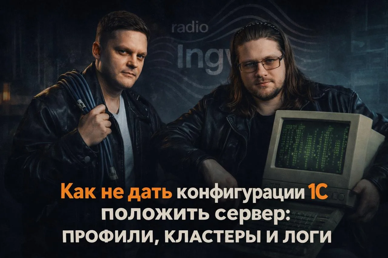🔖 Как не дать конфигурации 1С положить сервер: профили, кластеры и логи
