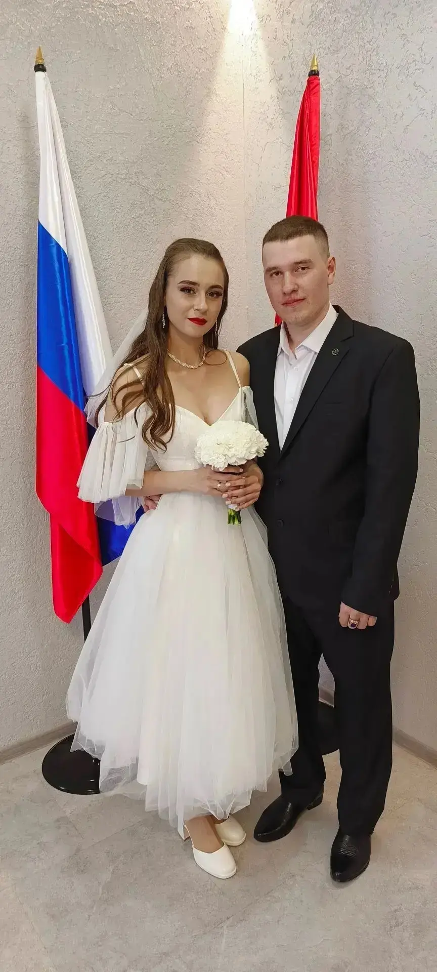 ✨Продолжаем любоваться нашими сегодняшними молодожёнами😍🎀

Как две звезды, что в небе засияли,
Спл