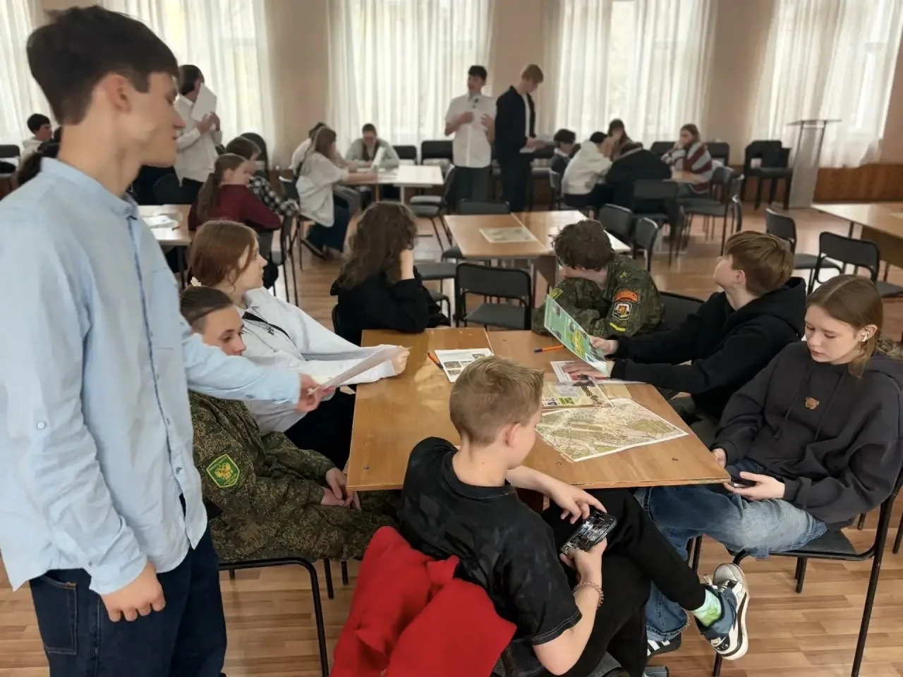 💢 Навстречу Великой Победе   🔹 В честь празднования Дня Победы в нашей школе прошла историко-патриот