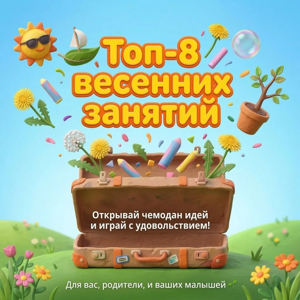 ❓ Знаете, как объяснить ребёнку, что весна пришла, без скучных лекций?