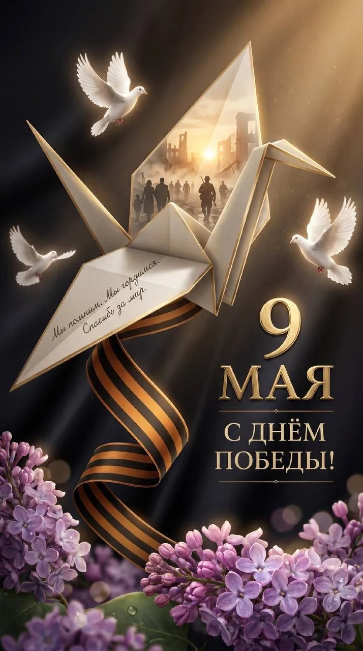 🕊9 Мая — день памяти, благодарности и тихих семейных встреч.