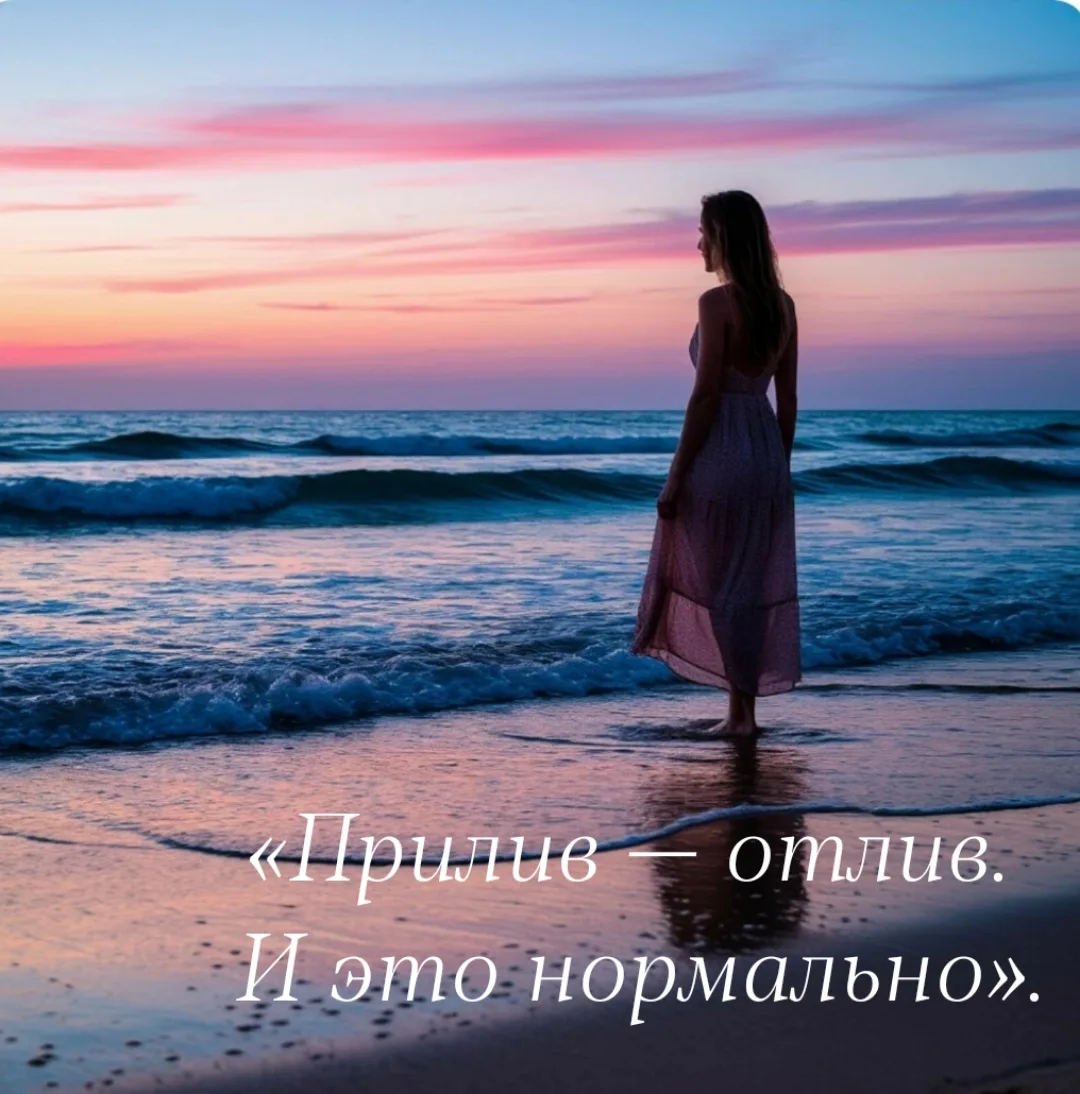 У моря свой ритм.