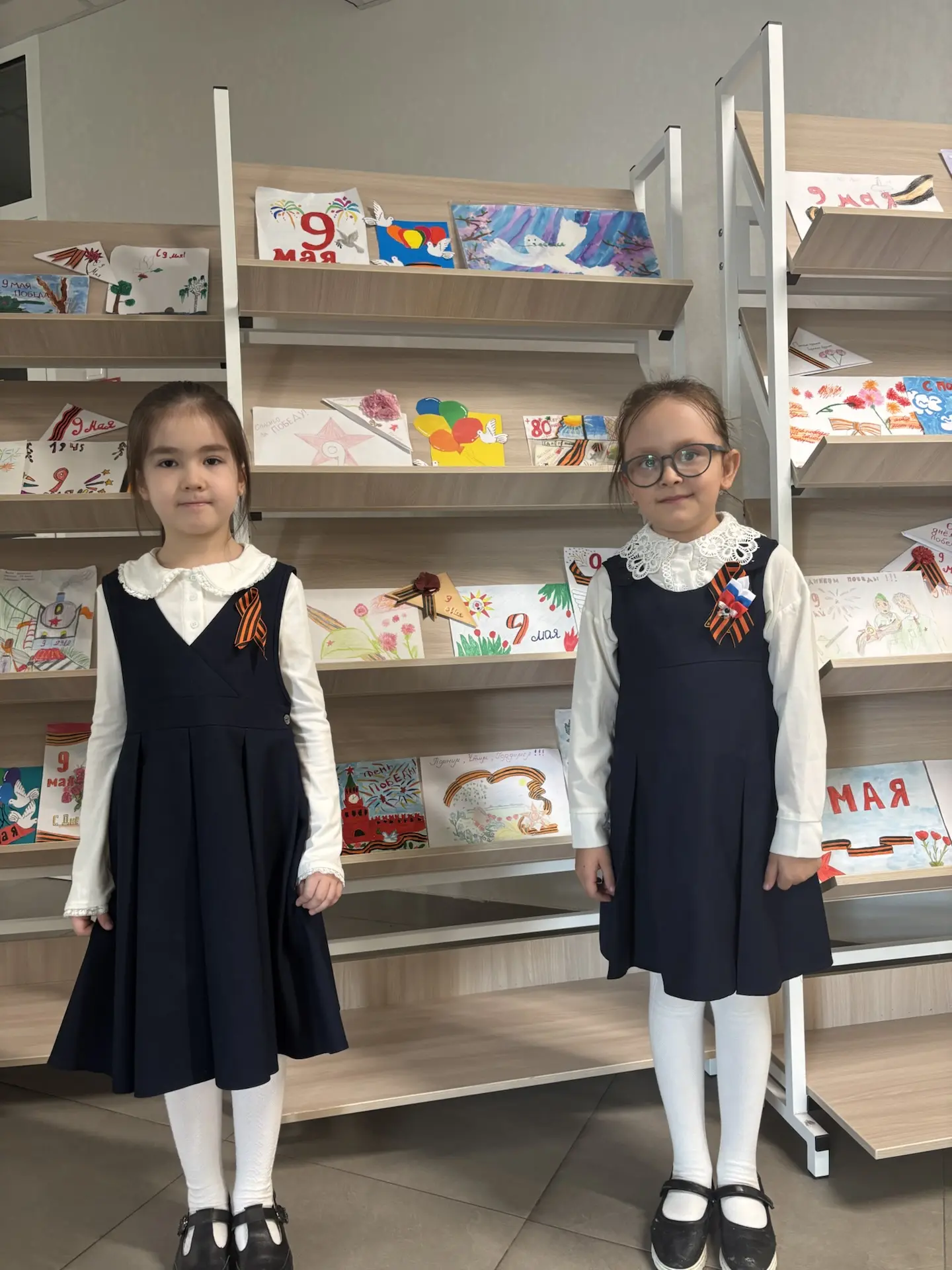 🧑‍🎨В преддверии 9 мая ученики начальных классов с большим интересом приняли участие в творческой акц