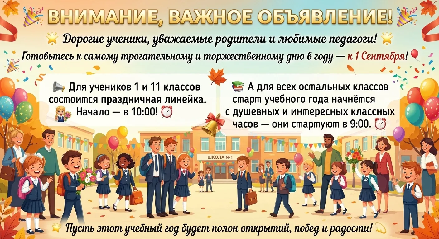 Урраааа! Скоро в школу!!!🎓