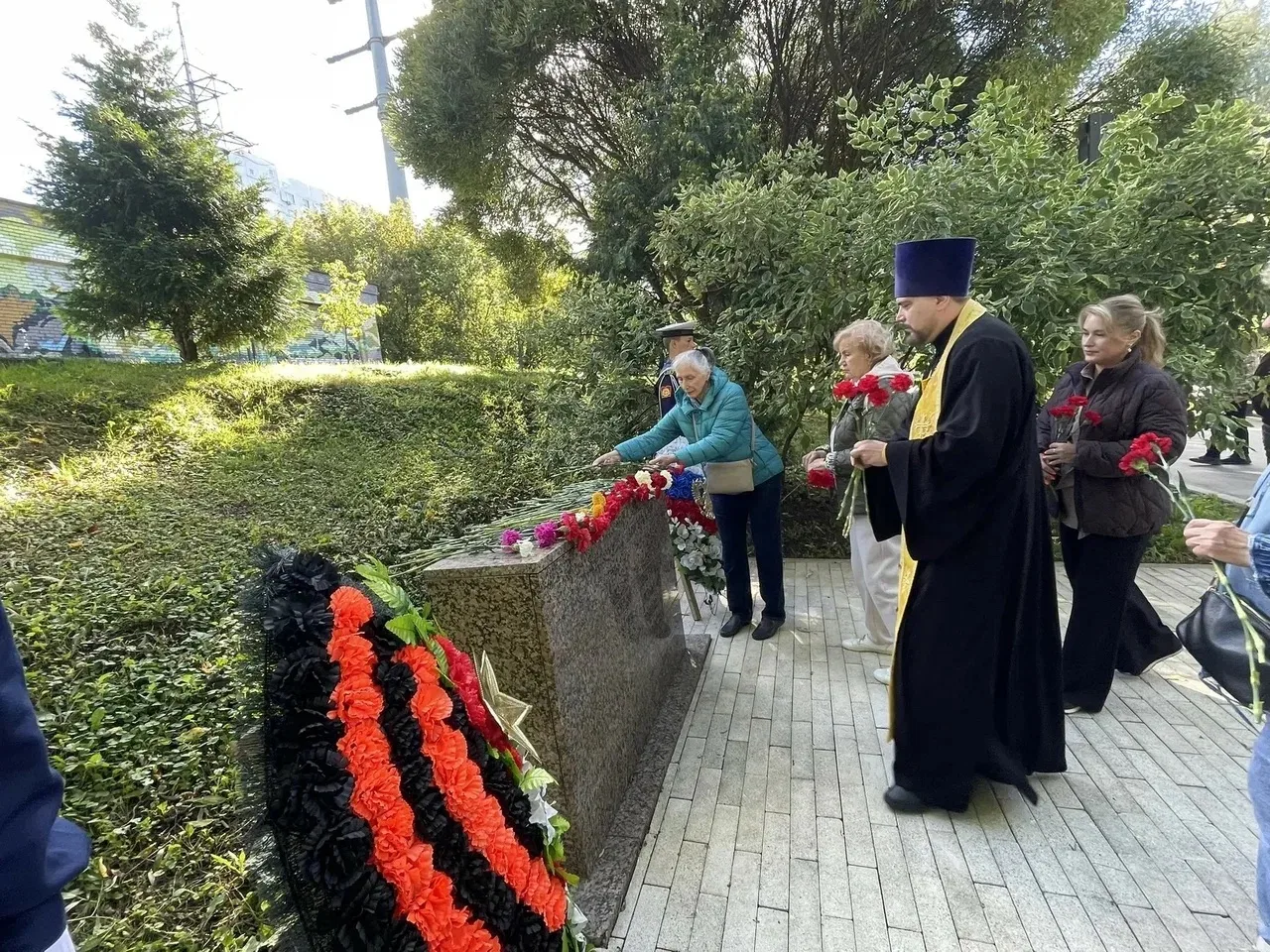 Акция памяти прошла в районе Фили-Давыдково