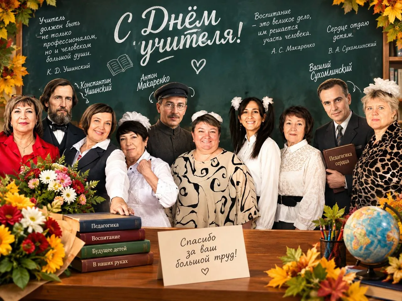 🎓✨ Всероссийская акция «Одна школьная доска на двоих» — стартует ко Дню учителя! ✨🎓