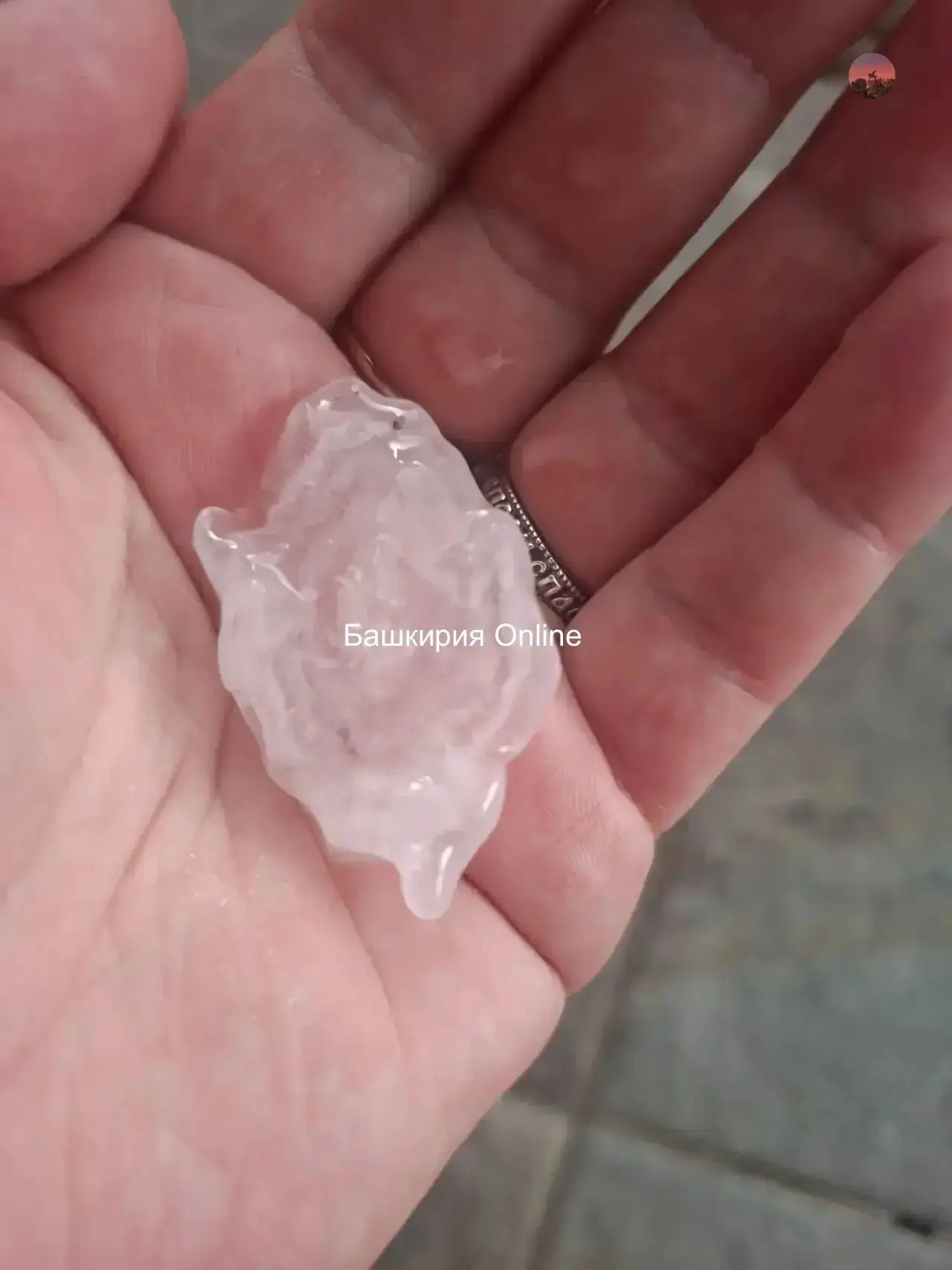 ⛈️ На Уфу обрушился мощный град