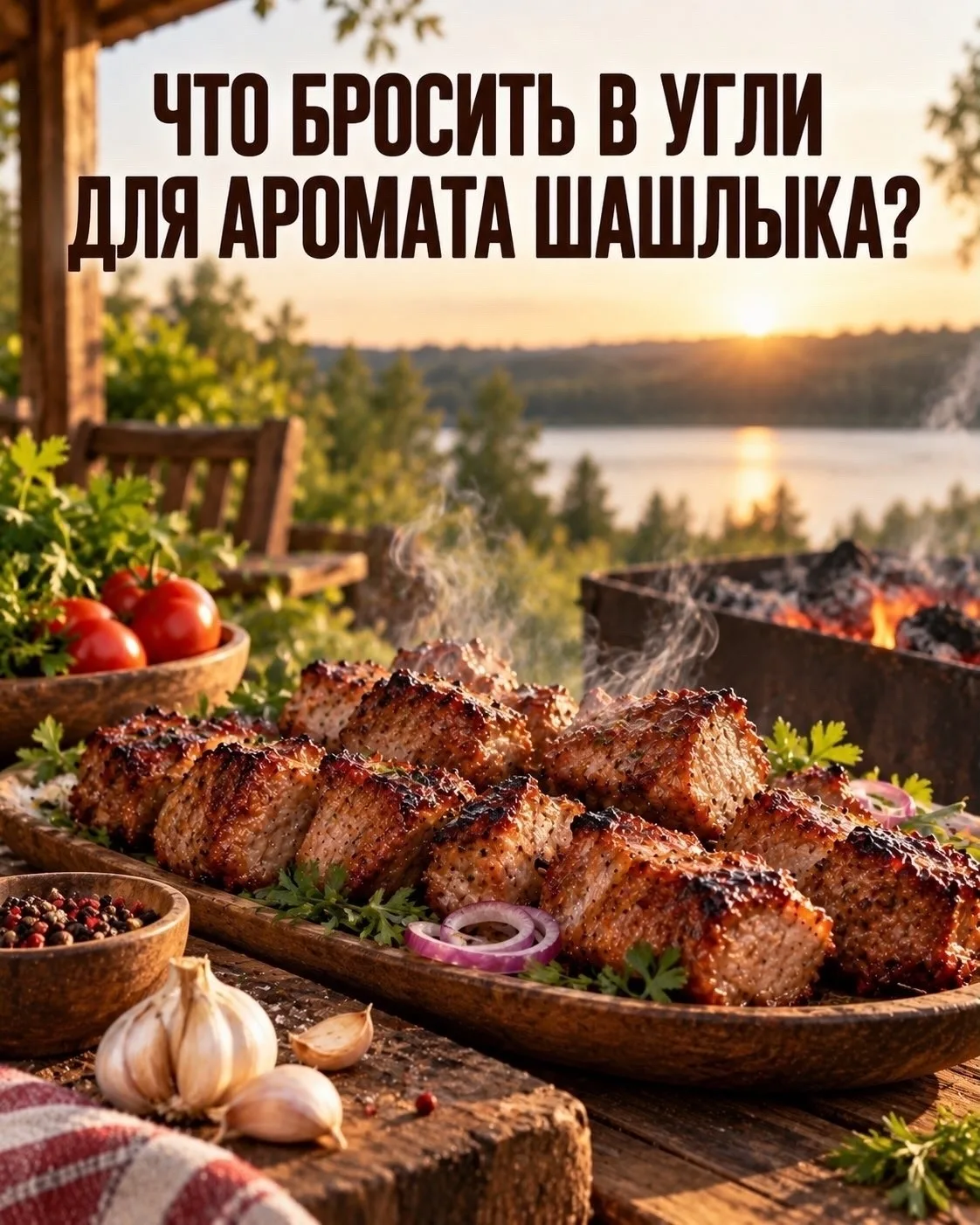 Один маленький секрет и привычный шашлык заиграет совсем по-другому 🔥