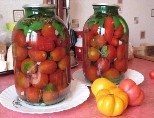 🍅 ПОМИДОРЫ БЕЗ УКСУСА