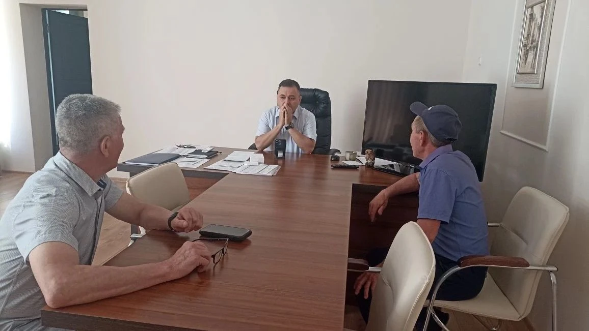 В Верхне -Татышлинской ЦРБ состоялся личный прием граждан главным врачом Шангареевым Ильгизом Наилев