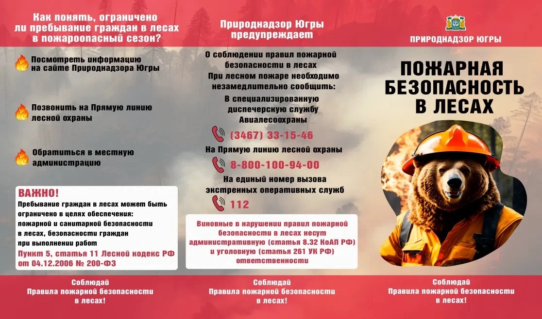 Сильная жара, охватившая Югру этим летом, поставила вопрос пожарной безопасности как ни...