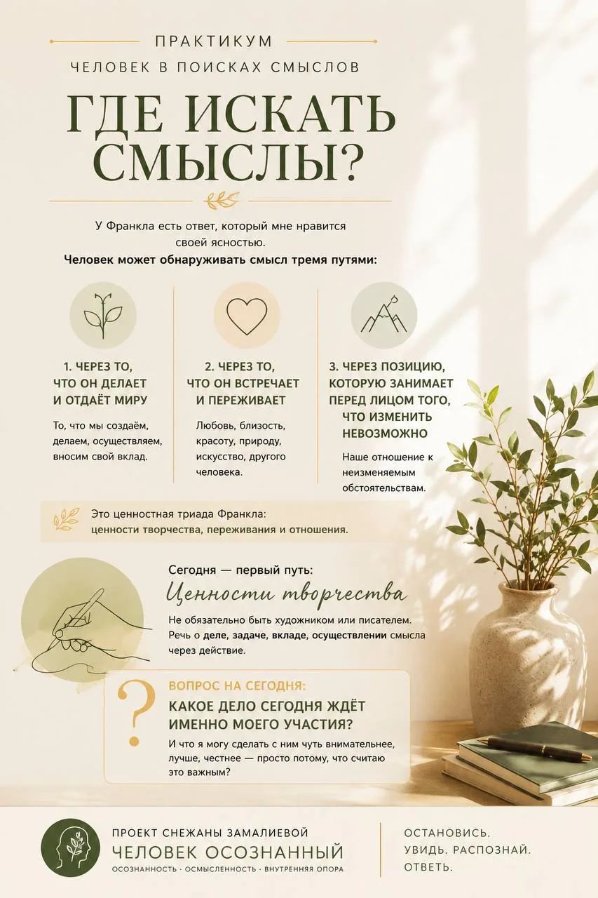 Где искать смыслы?