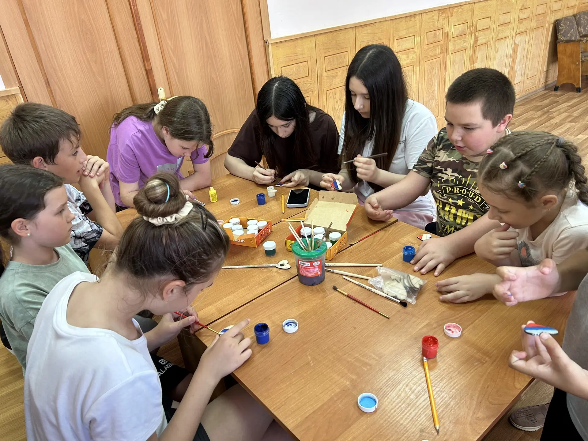 🇷🇺❤️Юные таланты собрались на творческой мастерской «Символы моего края», чтобы своими руками созд
