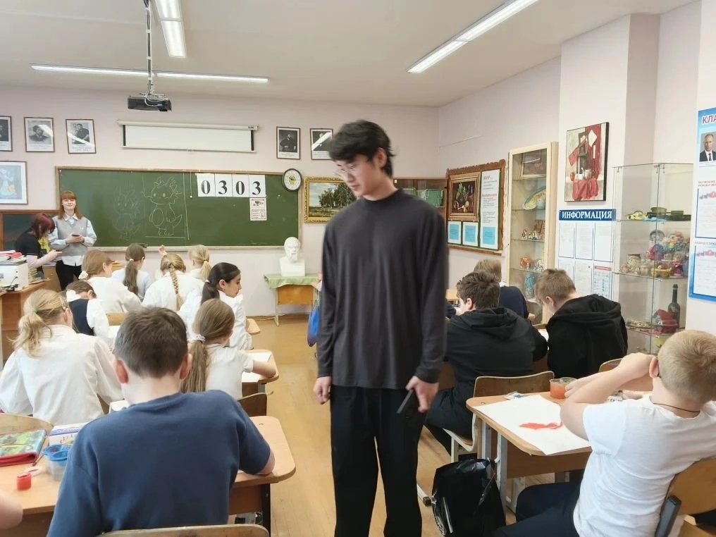 🔥 Языковое погружение: в МАОУ СОШ №48 стартовала уникальная китайская практика!  Сегодня, 12 мая, в 