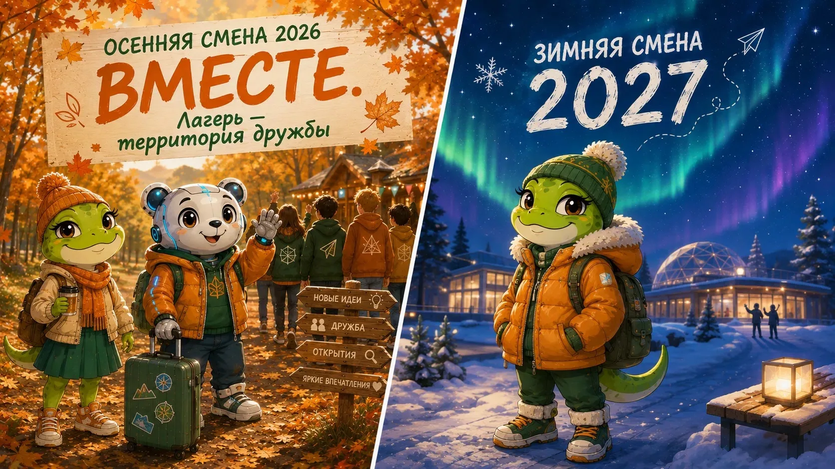 Продолжая летний сезон, мы не забываем о ближайшем будущем!