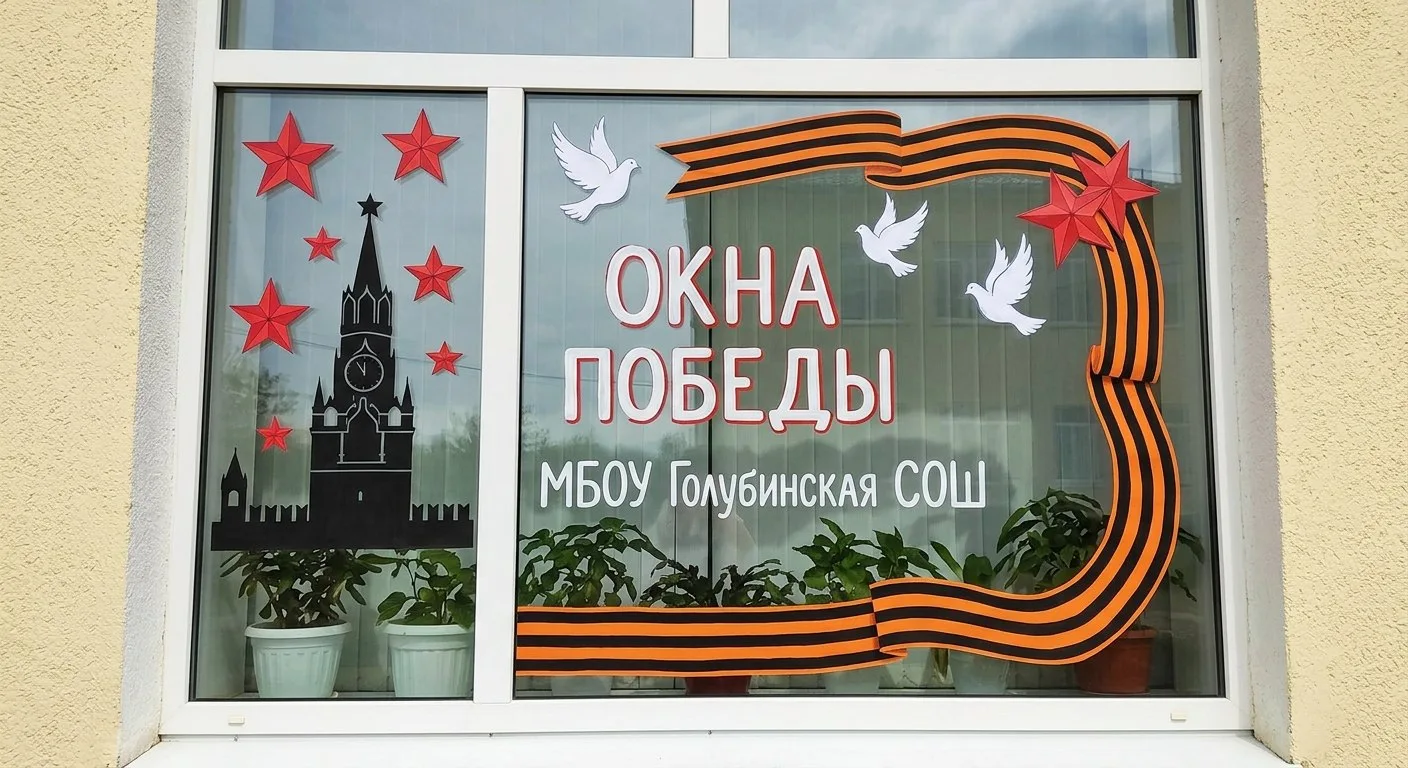 🇷🇺 Всероссийская акция «Окна Победы» — 2026 🇷🇺