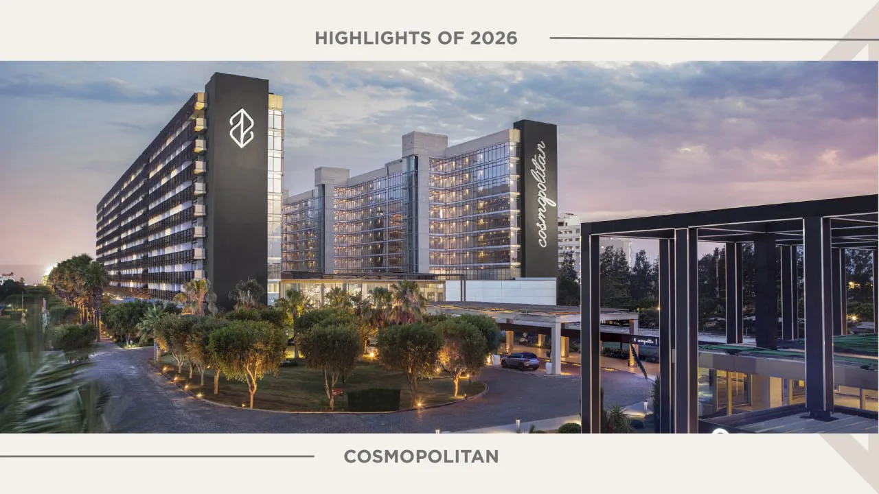 💙 Nirvana Cosmopolitan 5⭐ ️  👉 Единственный отель сети Nirvana, который работает КРУГЛОГОДИЧНО! И уж