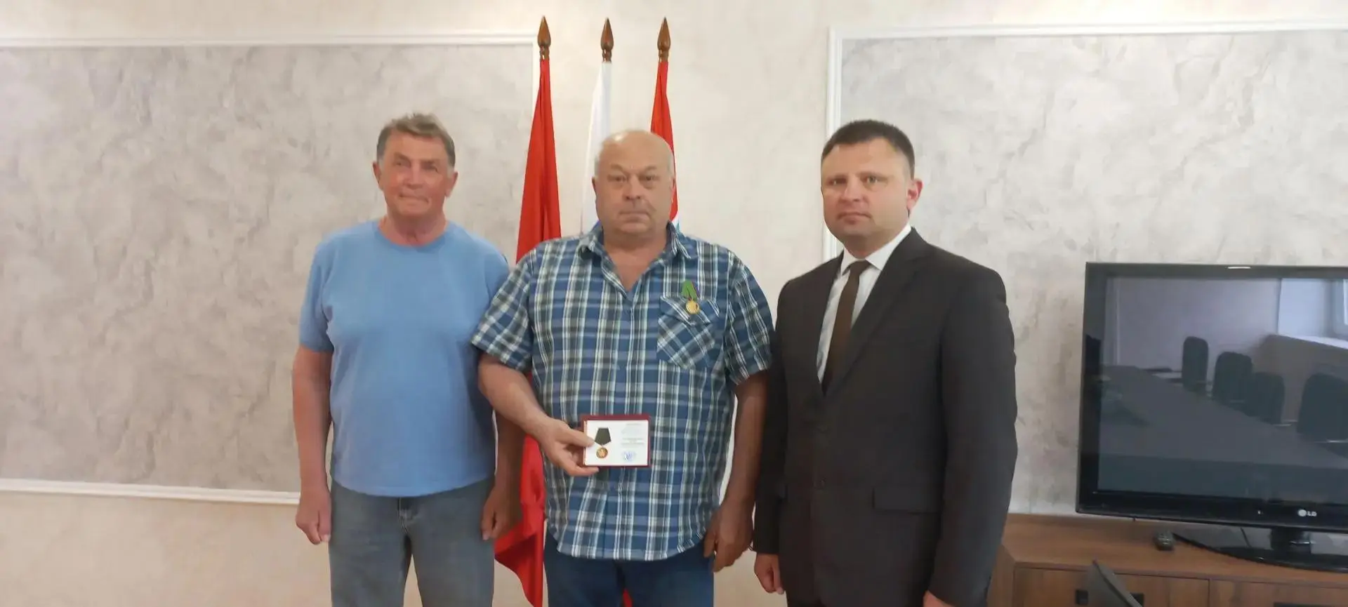 Поздравляем с получением заслуженной награды «За достойное выполнение воинского долга в Пограничных 