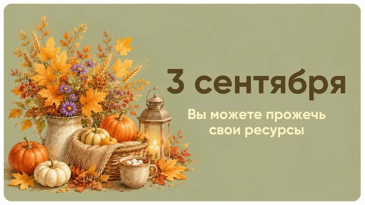 СОВЕТ ДНЯ ➡️ 3 СЕНТЯБРЯ