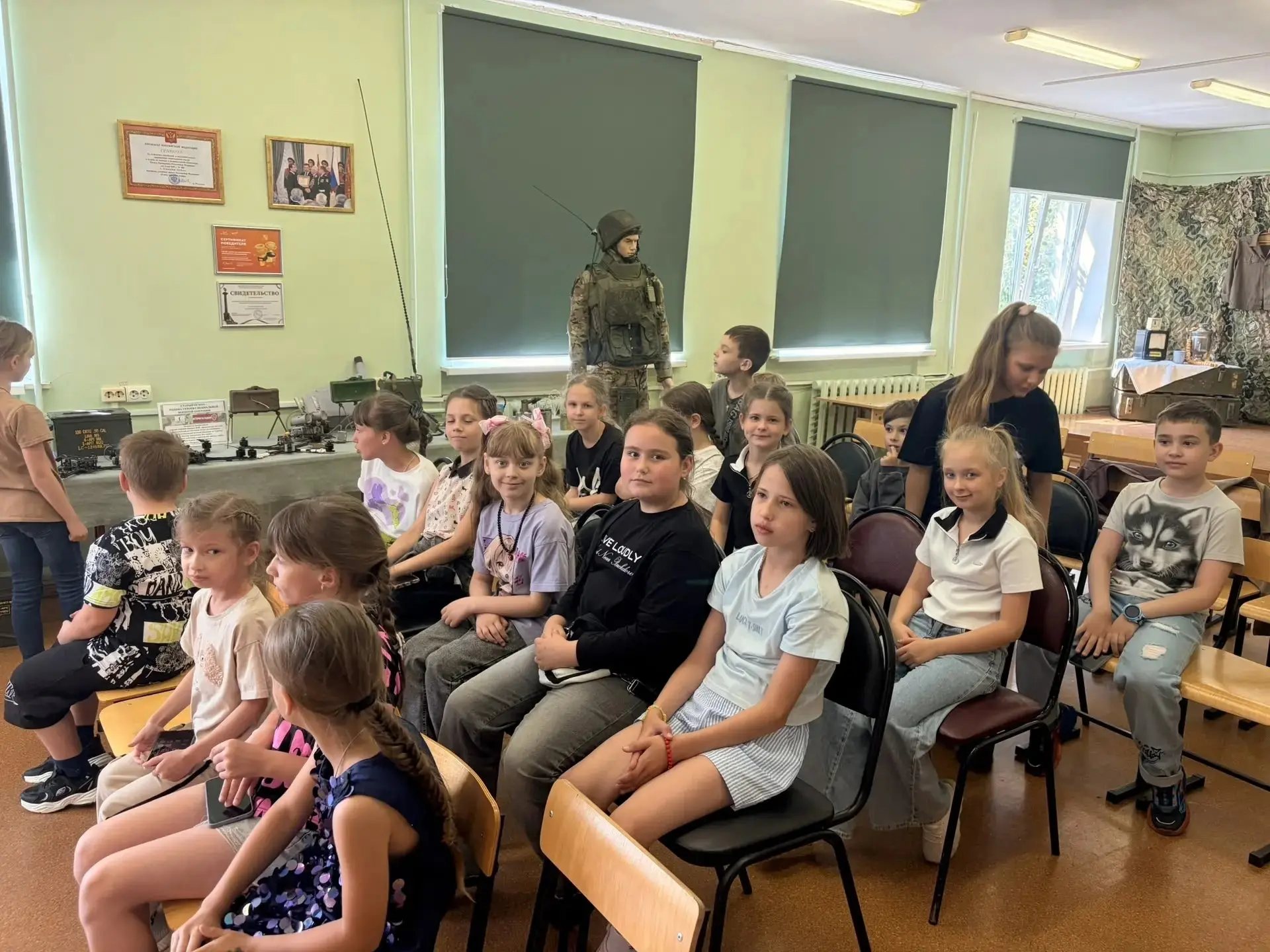 В рамках досугово-образовательной программы патриотической направленности «Время героев» воспитанник