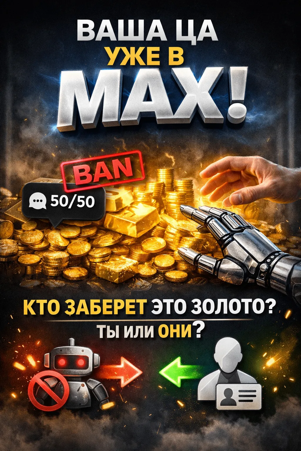 Если ваша ЦА уже в MAX — вы сидите на золоте.
