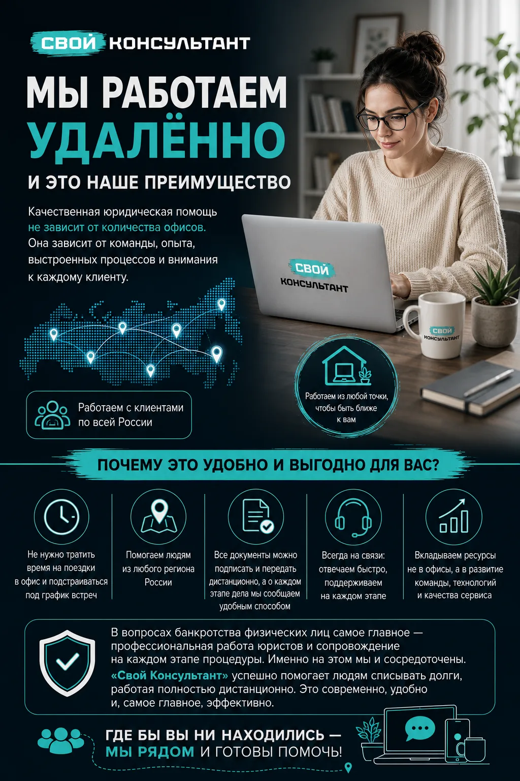 🏡 Мы работаем удалённо. И это — наше преимущество.

Когда в 2020 году многие компании были вынужден