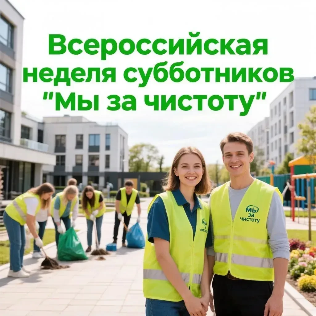 В 2026 году в России прошли несколько масштабных всероссийских субботников в рамках крупных экологич