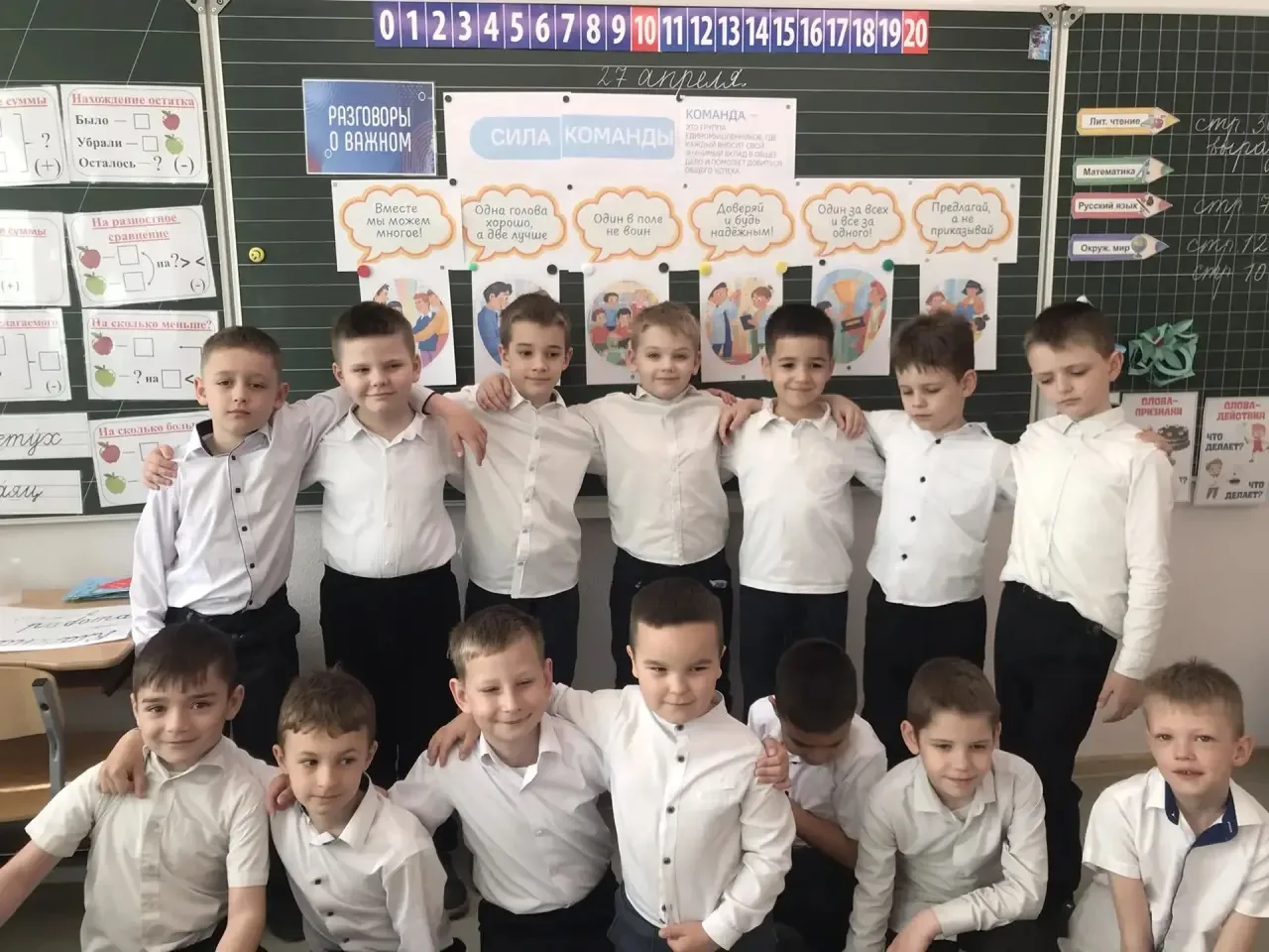 Разговоры о важном 🇷🇺  📌27 апреля во всех классах МБОУ «Школа-гимназия, детский сад № 25» прошли оче