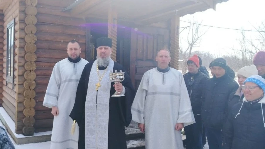 В Страстную (Великую) субботу, накануне Пасхи, настоятель Храма всех Сибирских Святых о...